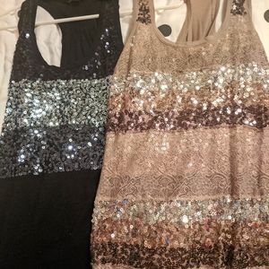 One or both sparkling tanks from Express!